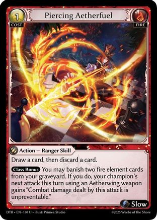 Piercing Aetherfuel (130) - Distorted Reflections Foil