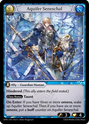 Aquifer Seneschal (142) - Distorted Reflections Foil