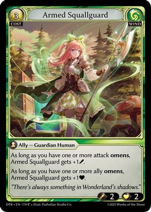 Armed Squallguard (170) - Distorted Reflections Foil