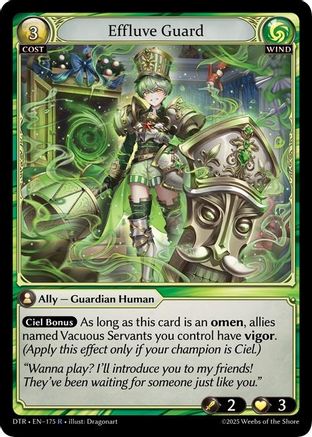 Effluve Guard (175) - Distorted Reflections Foil