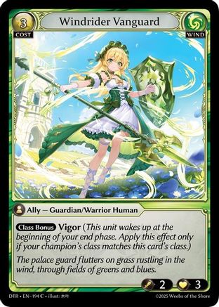 Windrider Vanguard (194) - Distorted Reflections Foil