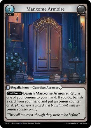 Manxome Armoire (15) - Distorted Reflections Starter Decks