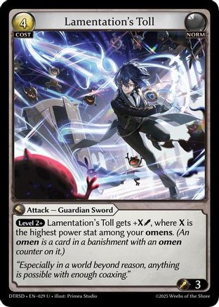 Lamentation's Toll (29) - Distorted Reflections Starter Decks