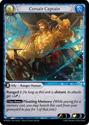 Corsair Captain (43) - Distorted Reflections Starter Decks