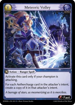 Meteoric Volley (51) - Distorted Reflections Starter Decks
