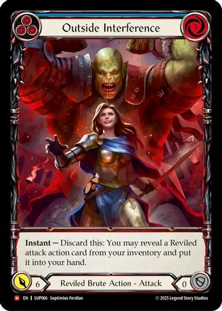 Outside Interference (Micro Text Box) (SUP066) - Super Slam Cold Foil