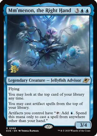 Mm'menon, the Right Hand [Edge of Eternities Prerelease Promos]