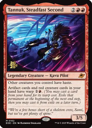 Tannuk, Steadfast Second [Edge of Eternities Prerelease Promos]