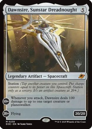 Dawnsire, Sunstar Dreadnought [Edge of Eternities Promo Pack]