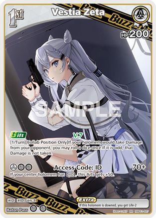 Vestia Zeta (RR) (hBP01-027) - Blooming Radiance Foil