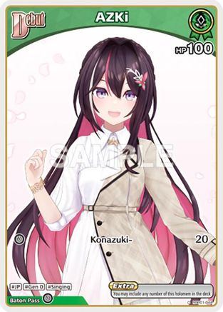 AZKi (C) (hBP01-044) (hBP01-044) - Blooming Radiance
