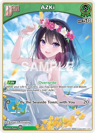 AZKi (S) (hBP01-045) (hBP01-045) - Blooming Radiance Foil