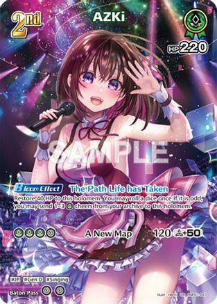 AZKi (UR) (hBP01-047) - Blooming Radiance Foil