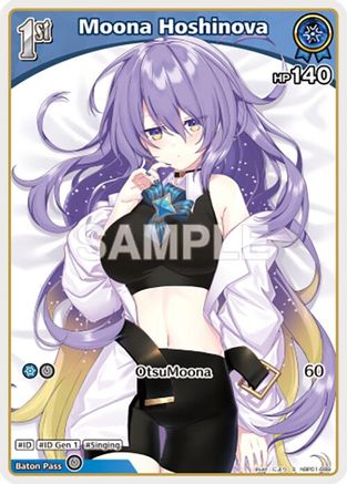 Moona Hoshinova (S) (hBP01-089) (hBP01-089) - Blooming Radiance Foil