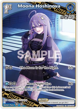 Moona Hoshinova (RR) (hBP01-091) - Blooming Radiance Foil