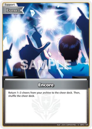 Encore (S) (hBP01-107) - Blooming Radiance Foil