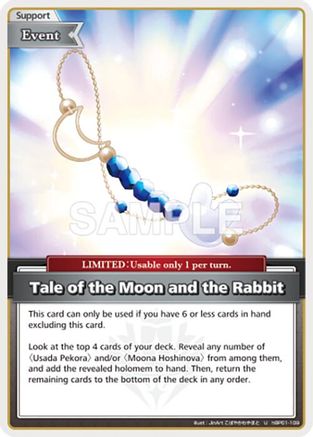 Tale of the Moon and the Rabbit (U) (hBP01-109) - Blooming Radiance