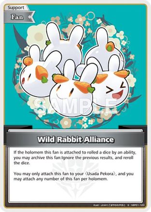 Wild Rabbit Alliance (S) (hBP01-123) - Blooming Radiance Foil