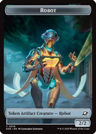 Robot // Munitions Double-Sided Token [Edge of Eternities Tokens]