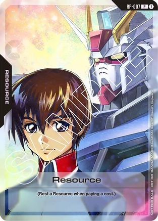 Resource (RP-007) (Mobile Suit Gundam SEED) (RP-007) - Promotional Resource Tokens Holofoil