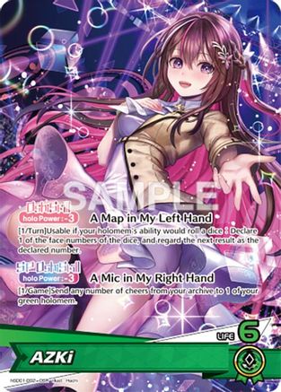 AZKi (OSR) (hSD01-002) - SD01 Start Deck Tokino Sora and Azki Foil
