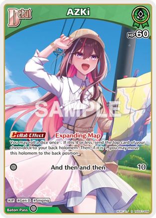 AZKi (R) (hSD01-009) - SD01 Start Deck Tokino Sora and Azki Foil