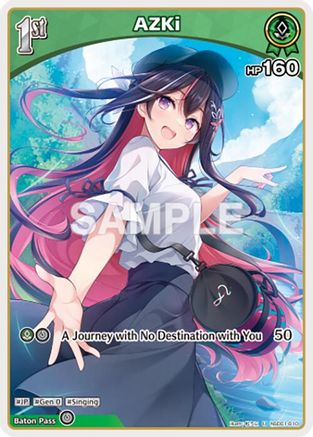 AZKi (U) (hSD01-010) - SD01 Start Deck Tokino Sora and Azki