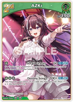 AZKi (RR) (hSD01-011) - SD01 Start Deck Tokino Sora and Azki Foil