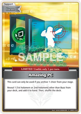 Amazing PC (C) (hSD01-019) - SD01 Start Deck Tokino Sora and Azki