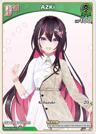 AZKi (P) (hBP01-044) (hBP01-044) - hololive OFFICIAL CARD GAME Promos Foil