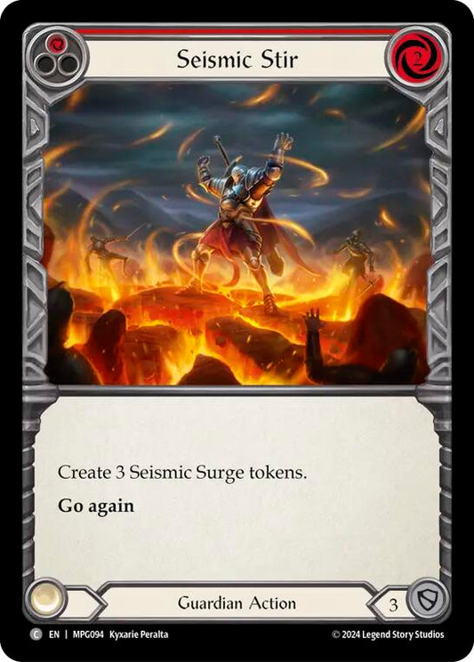Seismic Stir (Red) [MPG094] (Mastery Pack Guardian)