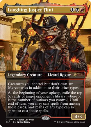 Laughing Jasper Flint (SLP-044) - Secret Lair Showdown
