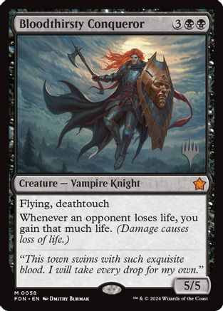Bloodthirsty Conqueror [Edge of Eternities Promo Pack]