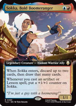 Sokka, Bold Boomeranger (Extended Art) [Avatar: The Last Airbender]