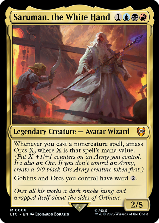 Saruman, the White Hand [The Lord of the Rings: Tales of Middle-Earth Commander]