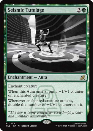 Seismic Tutelage (TLE-254) - Avatar: The Last Airbender: Eternal-Legal Foil