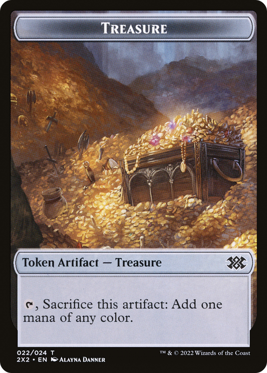 Treasure (T2X2-022) - Double Masters 2022 Tokens