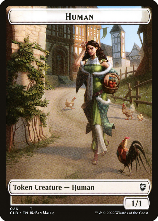 Human (TCLB-026) - Battle for Baldur's Gate Tokens