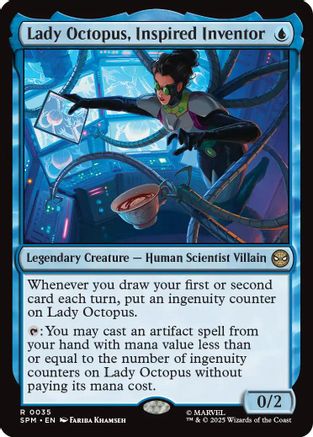 Lady Octopus, Inspired Inventor (SPM-035) - Marvel's Spider-Man Foil