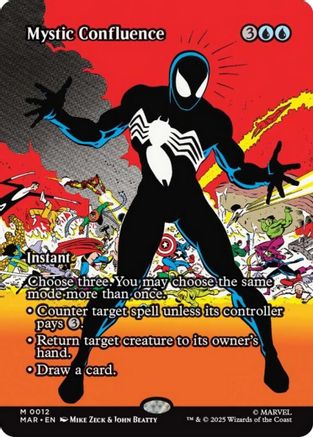 Mystic Confluence (Borderless) (MAR-012) - Marvel Eternal-Legal Foil