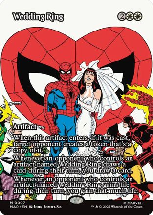 Wedding Ring (Borderless) (MAR-007) - Marvel Eternal-Legal