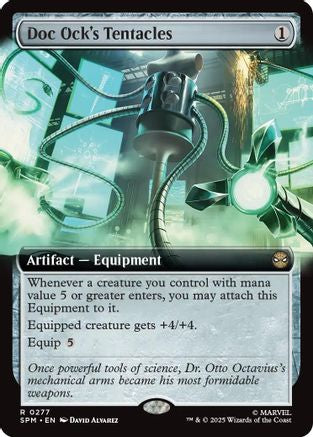 Doc Ock's Tentacles (Extended Art) (SPM-277) - Marvel's Spider-Man Foil