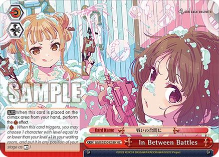 In Between Battles (HRR) (GGO/SE50-E38H HRR) - SAO Alternative–Gun Gale Online–2 Premium Booster