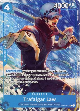 Trafalgar Law (Welcome Pack Vol. 2) (OP07-047) - One Piece Promotion Cards