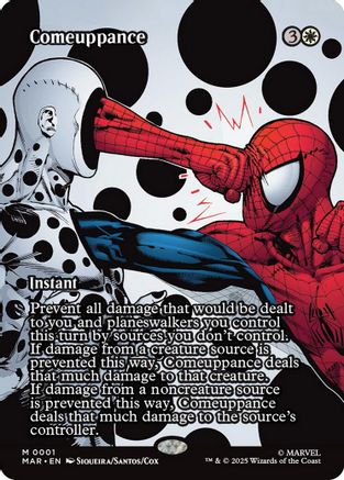 Comeuppance (Borderless) (MAR-001) - Marvel Eternal-Legal