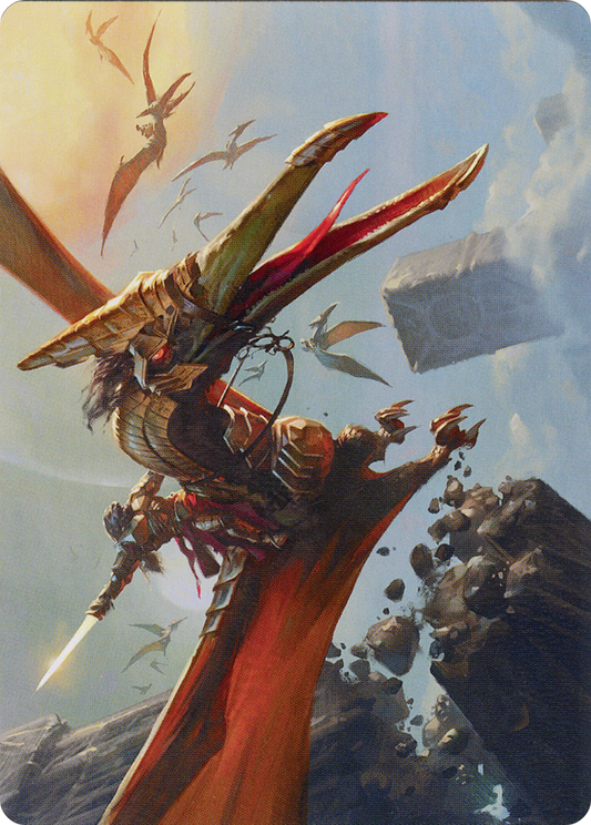 Skyhunter Strike Force // Skyhunter Strike Force (AONE-009) - Phyrexia: All Will Be One Art Series (Borderless) Foil