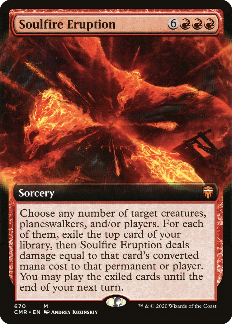 Soulfire Eruption (Extended Art) [Commander Legends]