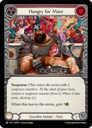 Hungry for More (SUP175) - Super Slam Rainbow Foil