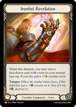 Ironfist Revelation (SUP168) - Super Slam Rainbow Foil