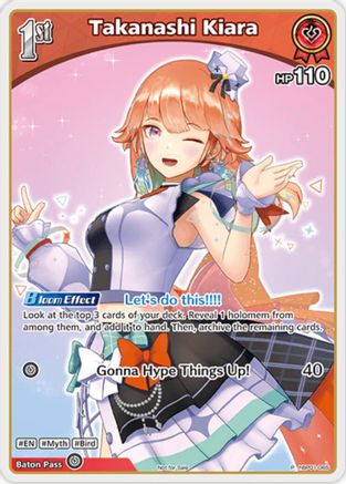 Takanashi Kiara (P) (hBP01-065) (hBP01-065) - hololive OFFICIAL CARD GAME Promos Foil